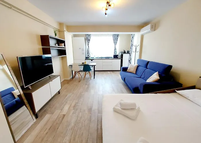 Lotus Blue Nord Zona Cluburilor Apartment Mamaia